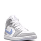 Air Jordan 1 Mid Wmns 'Wolf Grey Aluminum' (Sz 12W)