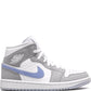 Air Jordan 1 Mid Wmns 'Wolf Grey Aluminum' (Sz 12W)